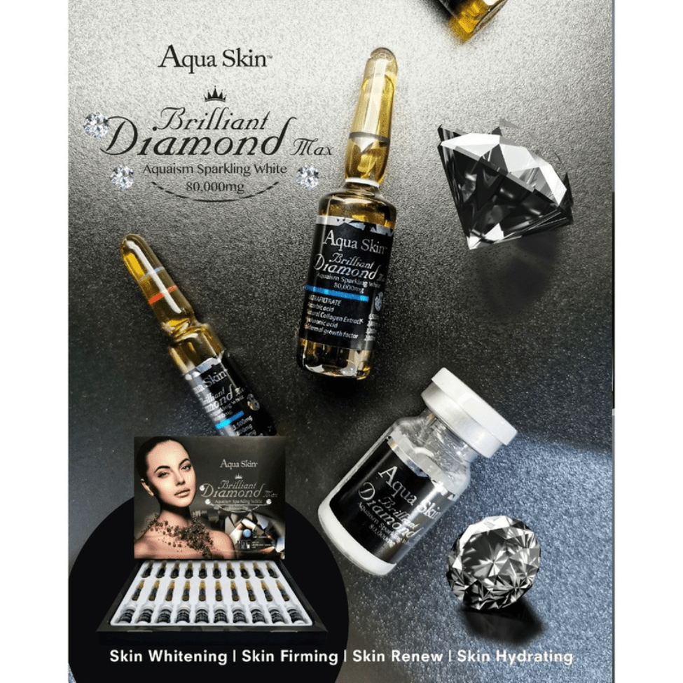 Aqua Skin Brilliant Diamond Max Glutathione Injection Aqua Skin Brilliant Diamond Max Glutathione