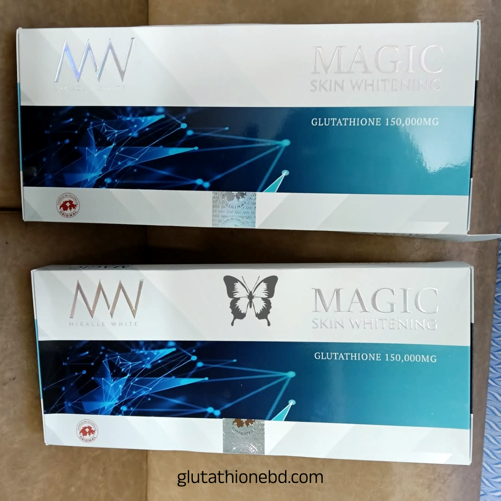 Miracle White Magic Skin 150000mg Glutathione Injection Miracle White Magic Skin 150000mg Glutathione Injection